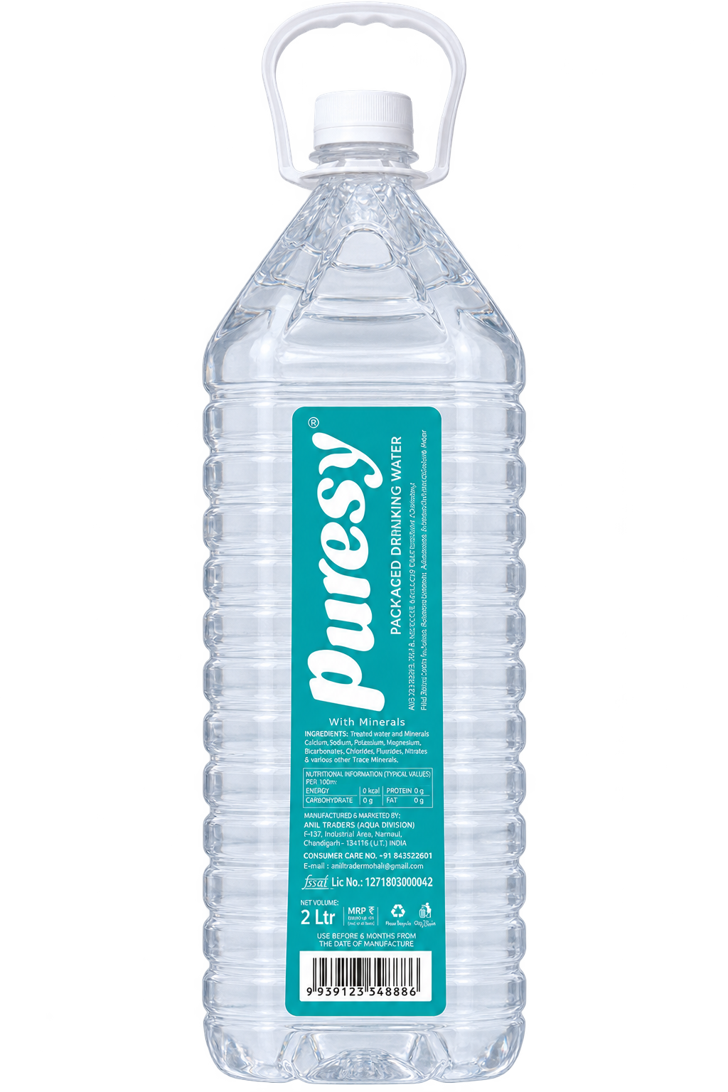 Puresy Classic 2 L bottle